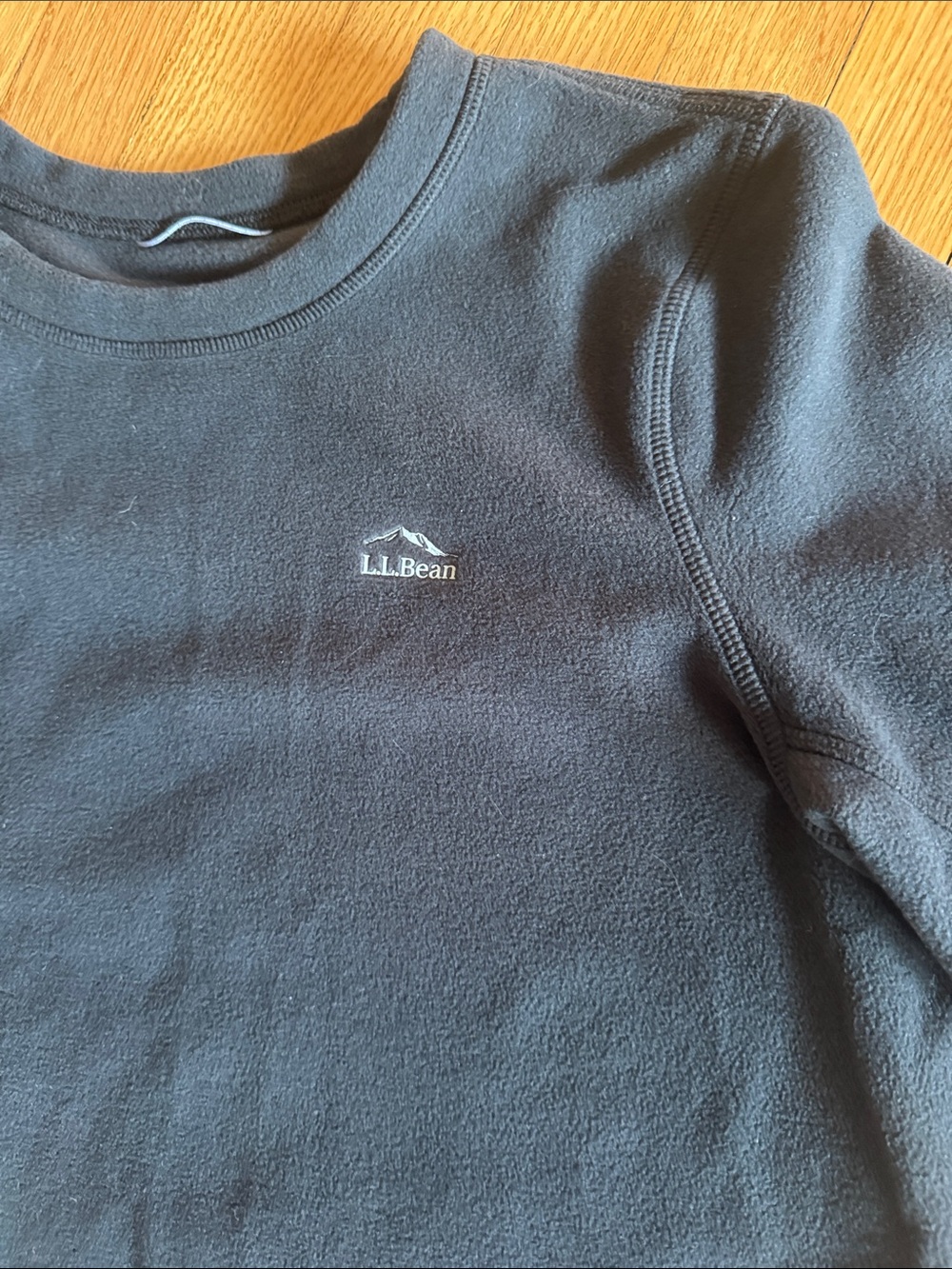LL Bean fleece sweatshirt
